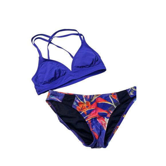 Athleta 2 piece DIFFERENT SIZES XXS top XS bottom matching separates bikini - Picture 2 of 6